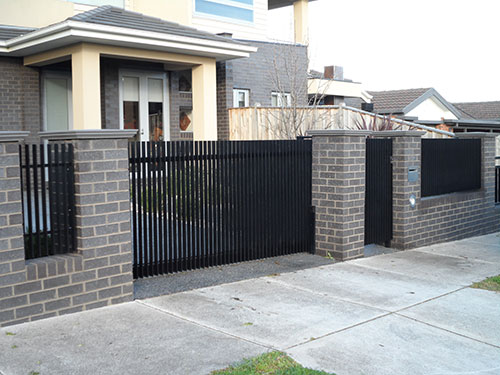 Floor Track Sliding Gates | Melbourne | Sidcon Fabrications